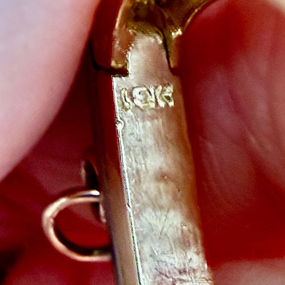 18k charm holder - Picture 3 of 13
